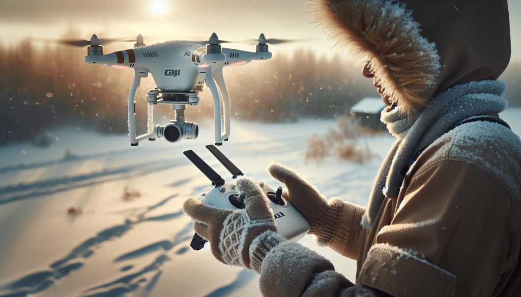 Can You Fly DJI Drone in Snow: Winter Weather Tips