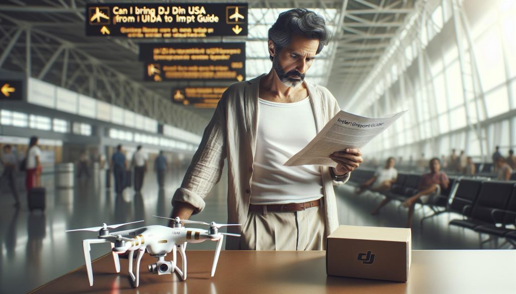 Can I Bring DJI Drone From USA to India: Import Guide