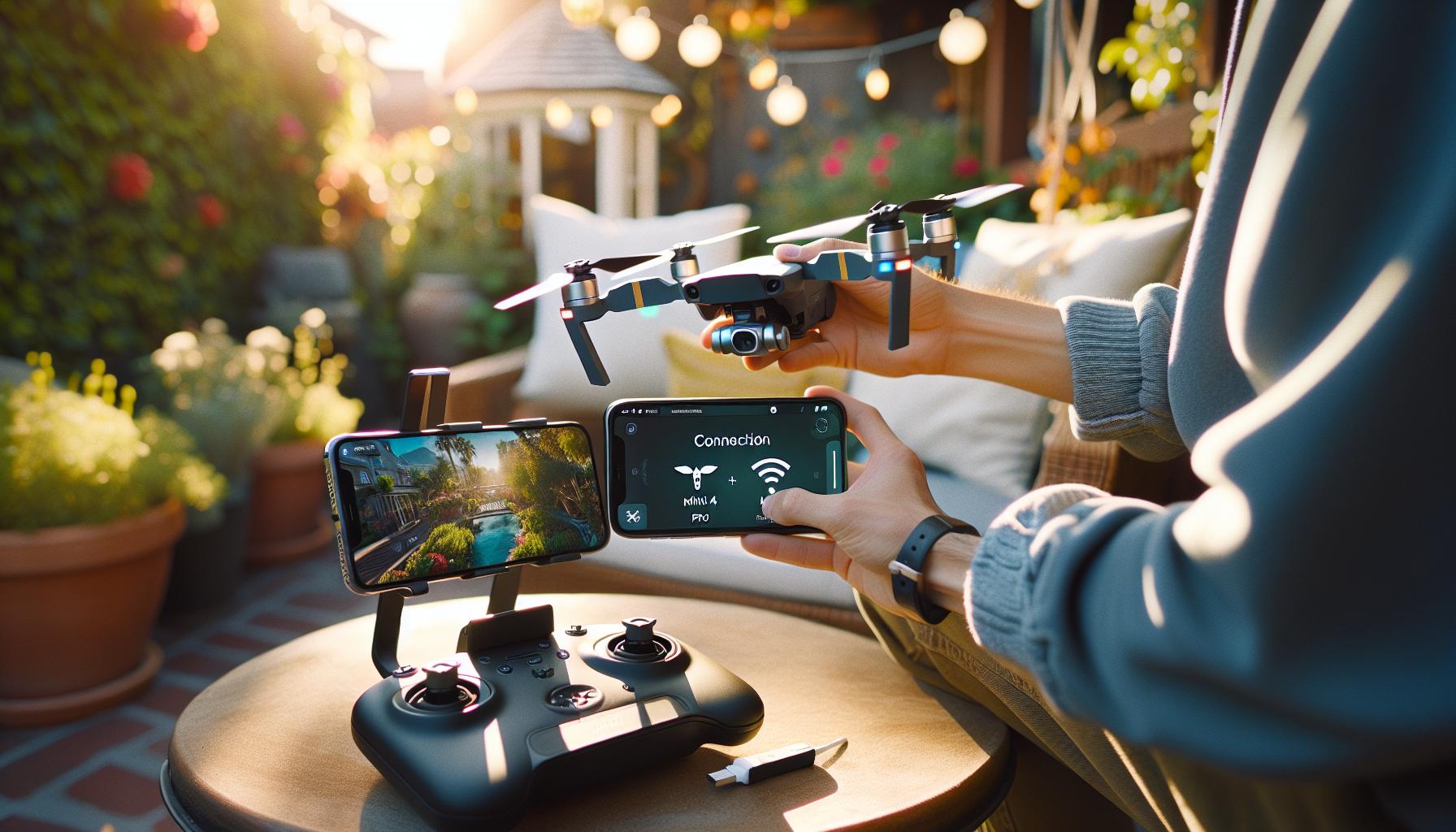 How to Open DJI Mini 4 Pro: Unboxing Steps 3 Connecting Your Mini 4 Pro to the App