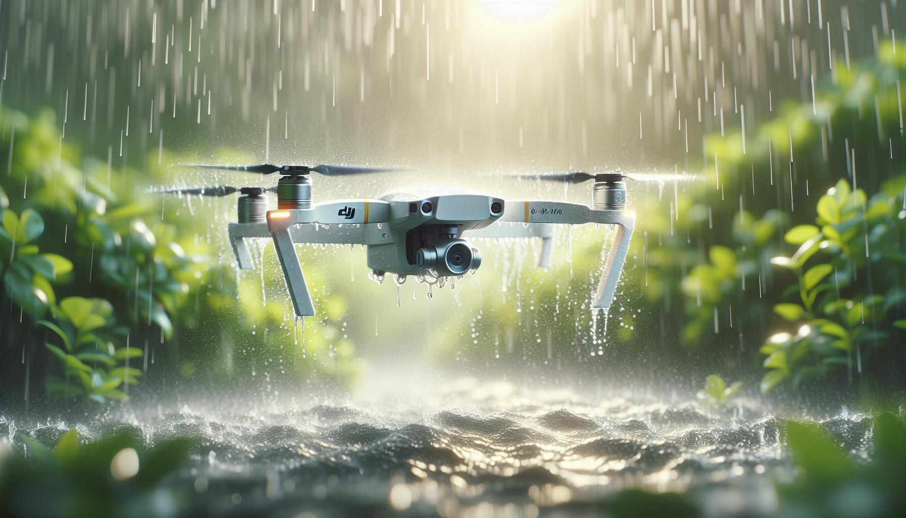 Which DJI Drone Models are Water-Resistant?