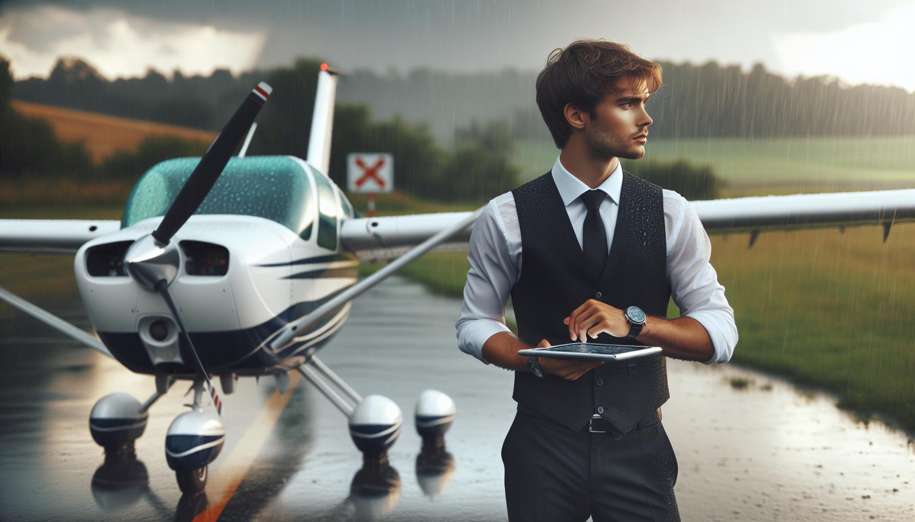 Tips for Flying in Light Rain Conditions