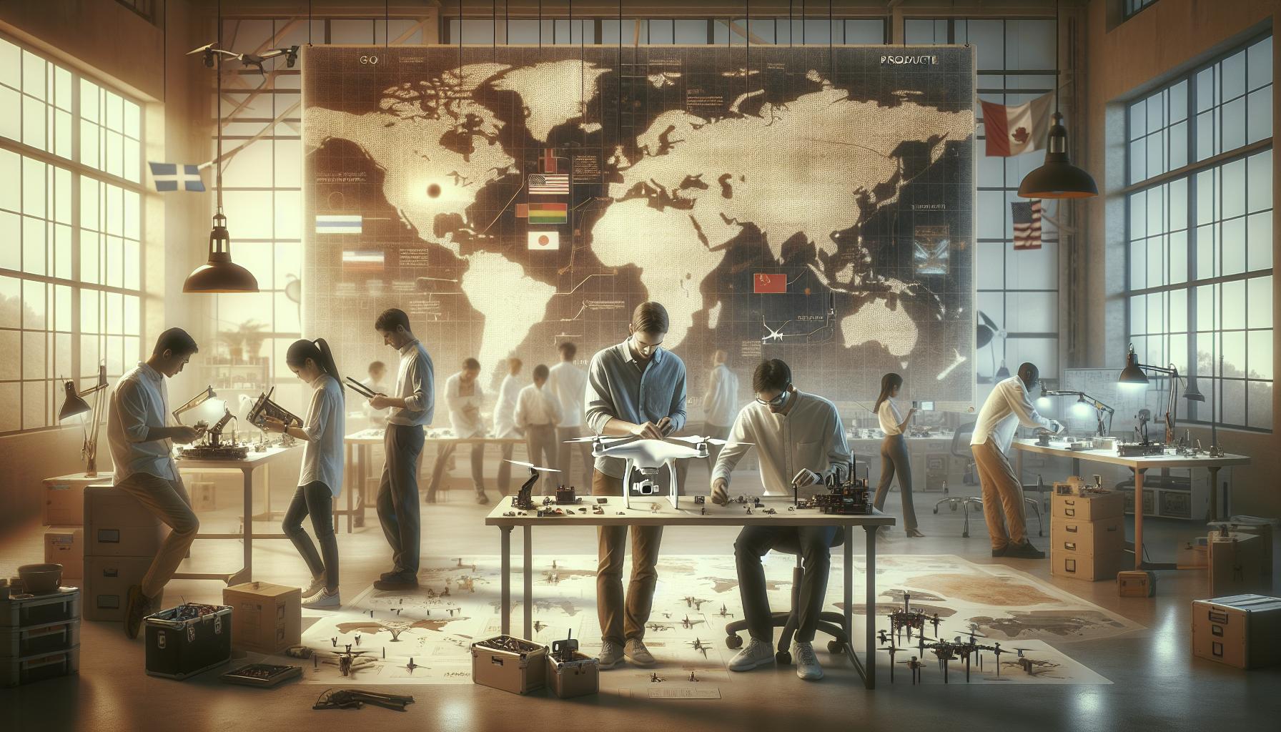 The Global Landscape of DJI Drone Production