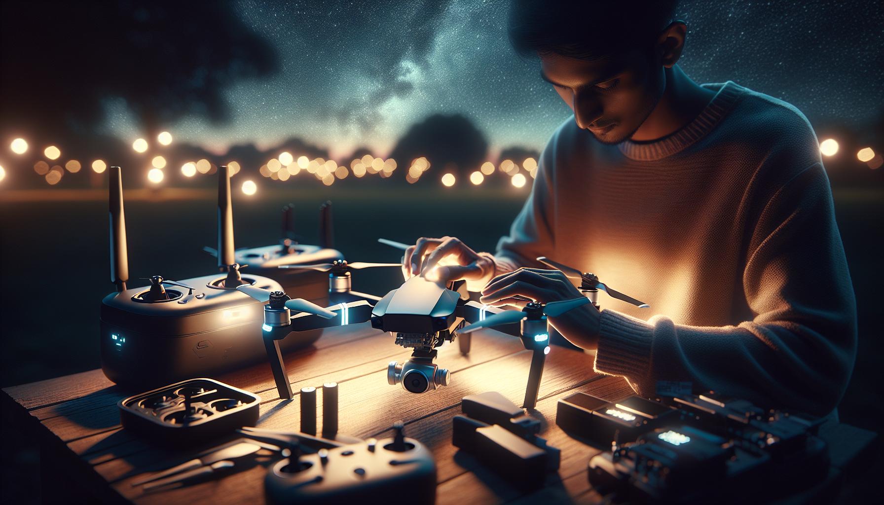 The Best DJI Drone Models for Night Flying
