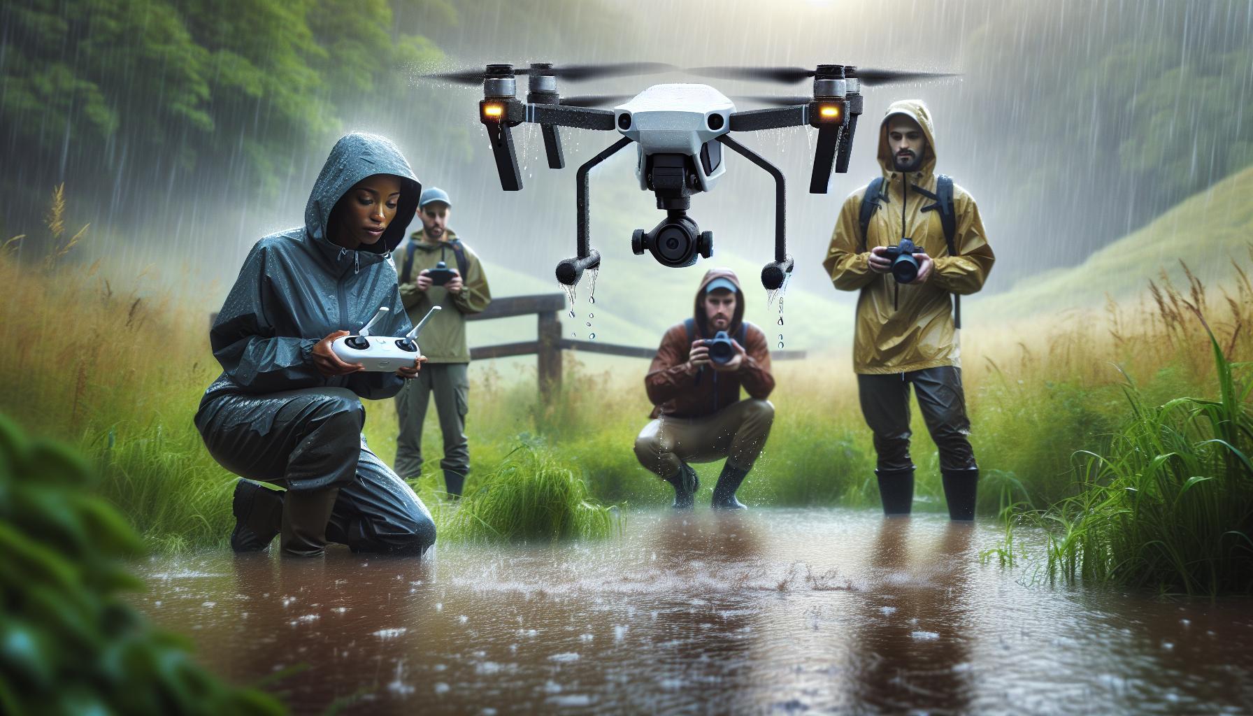 Real-World Testing: DJI Avata 2 in Rain and Splash Conditions