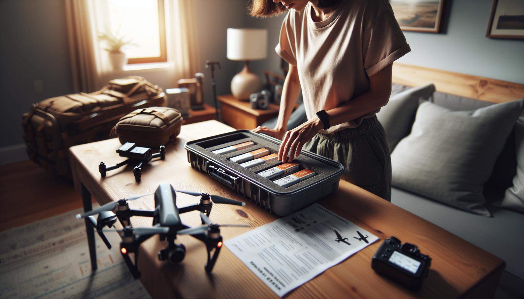Packing Drone Batteries for Air Travel