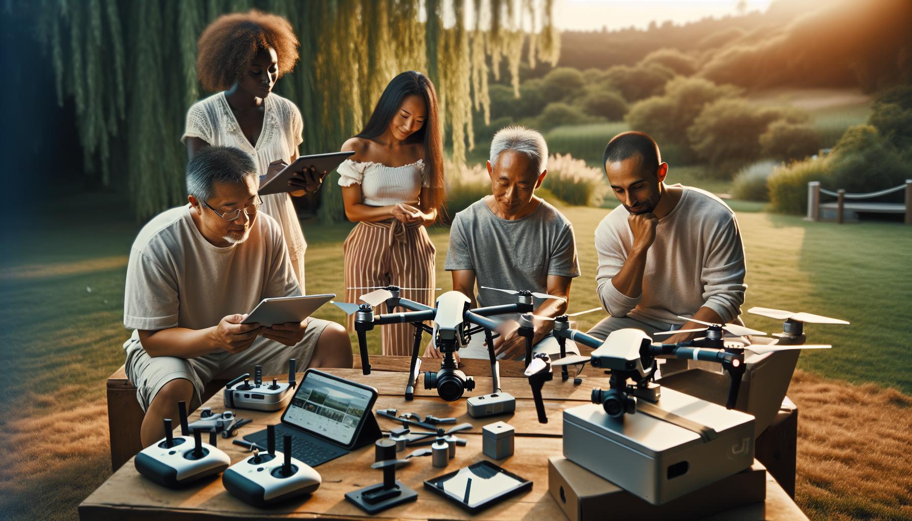 Choosing the Right DJI Drone for Live Streaming
