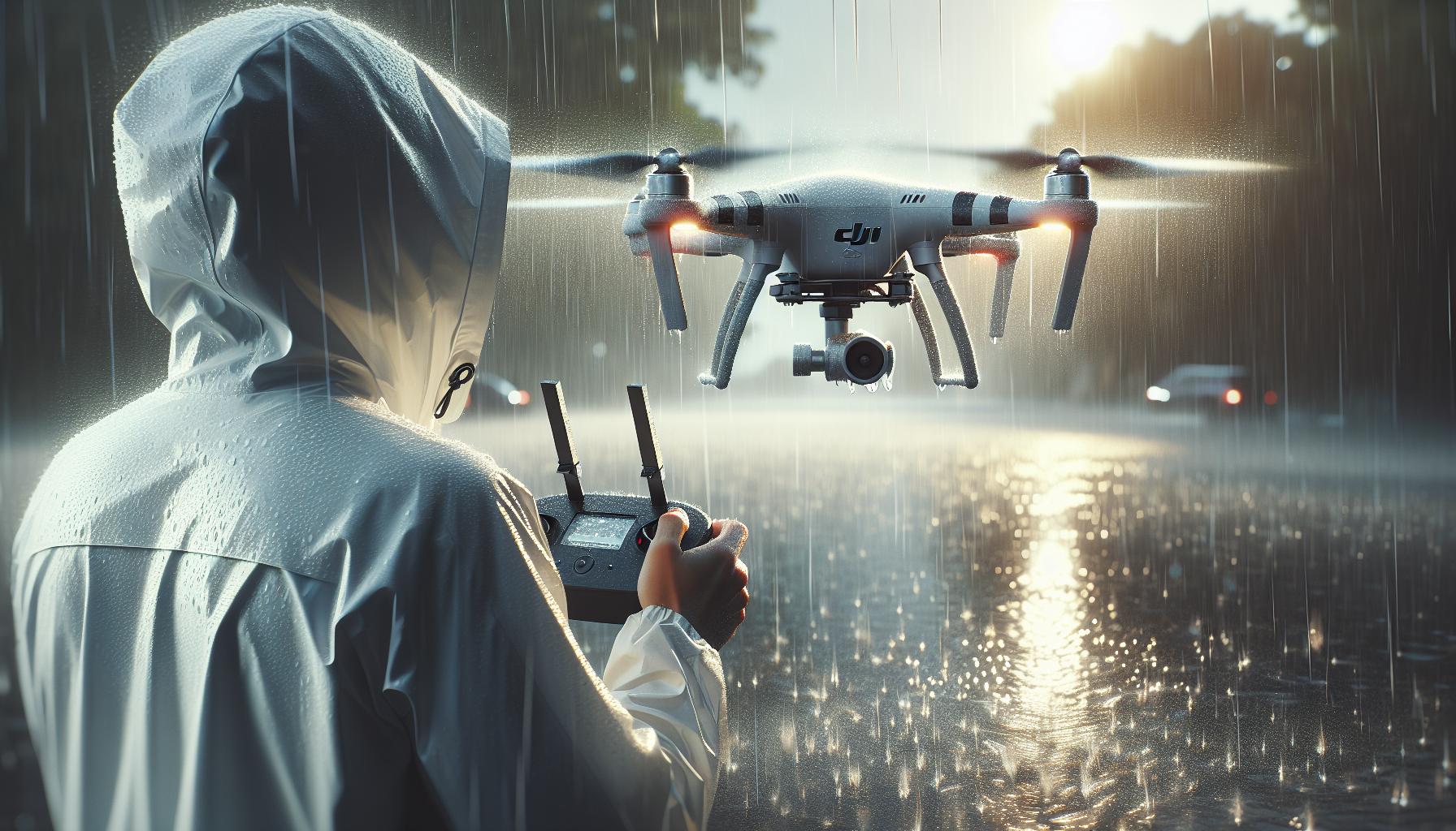 Can DJI Drones Fly in Rain? Understanding Limitations