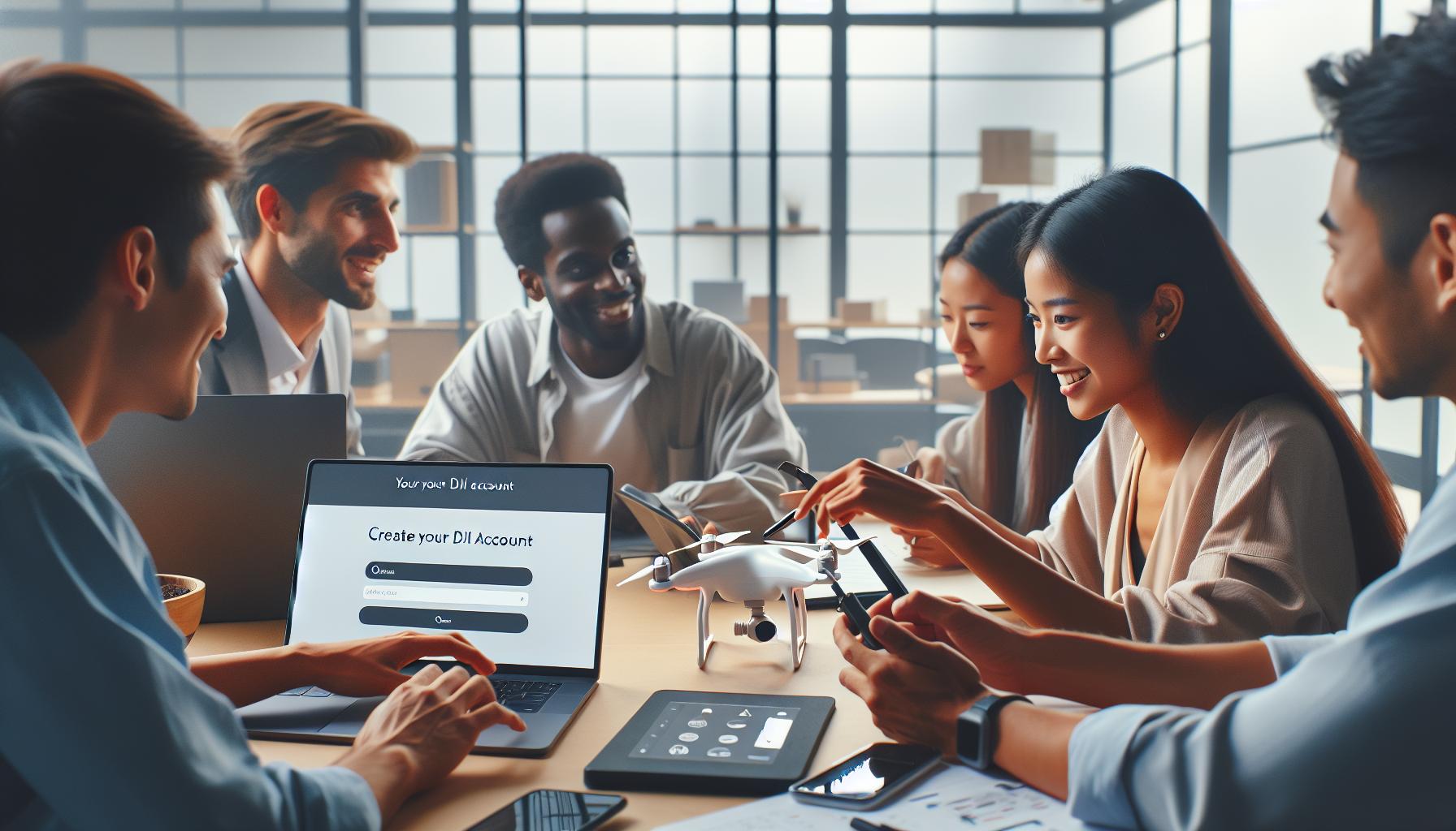 Creating Your DJI Account for Access and Controls