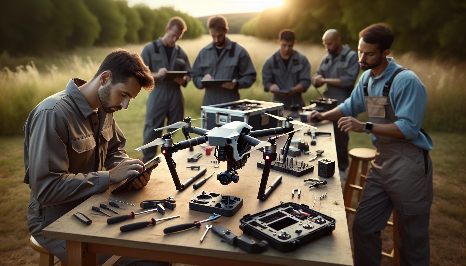 Are DJI Drones Used in Ukraine: Military Analysis 3 Maintenance and Support for DJI Drones in the Field