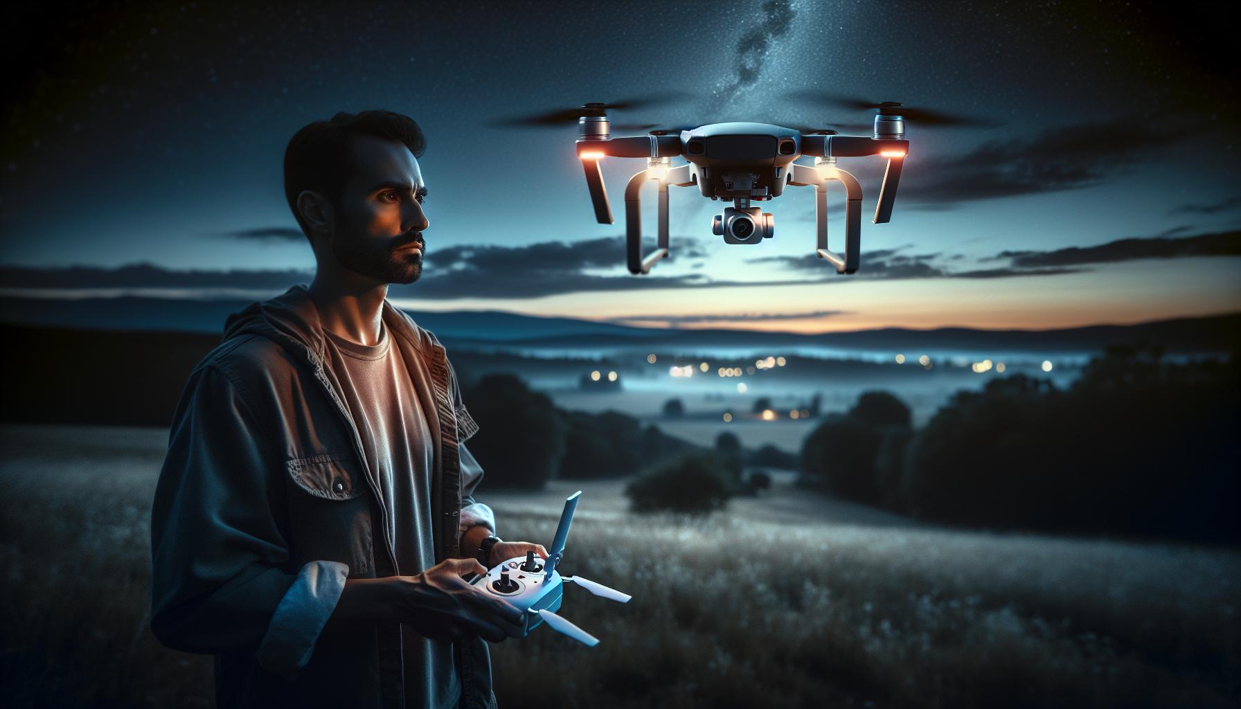 Can DJI Mini 4 Pro Fly at Night: Night Flight Rules