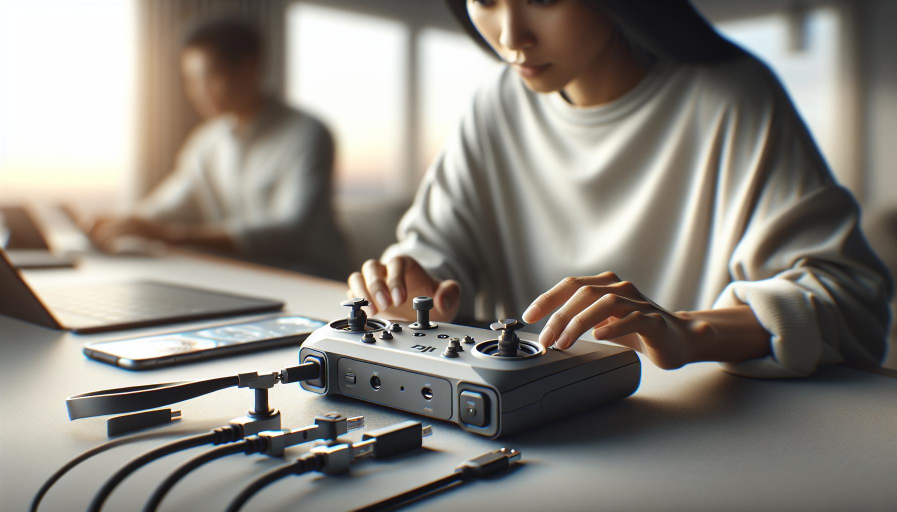 Step-by-Step: Connecting Your DJI Controller