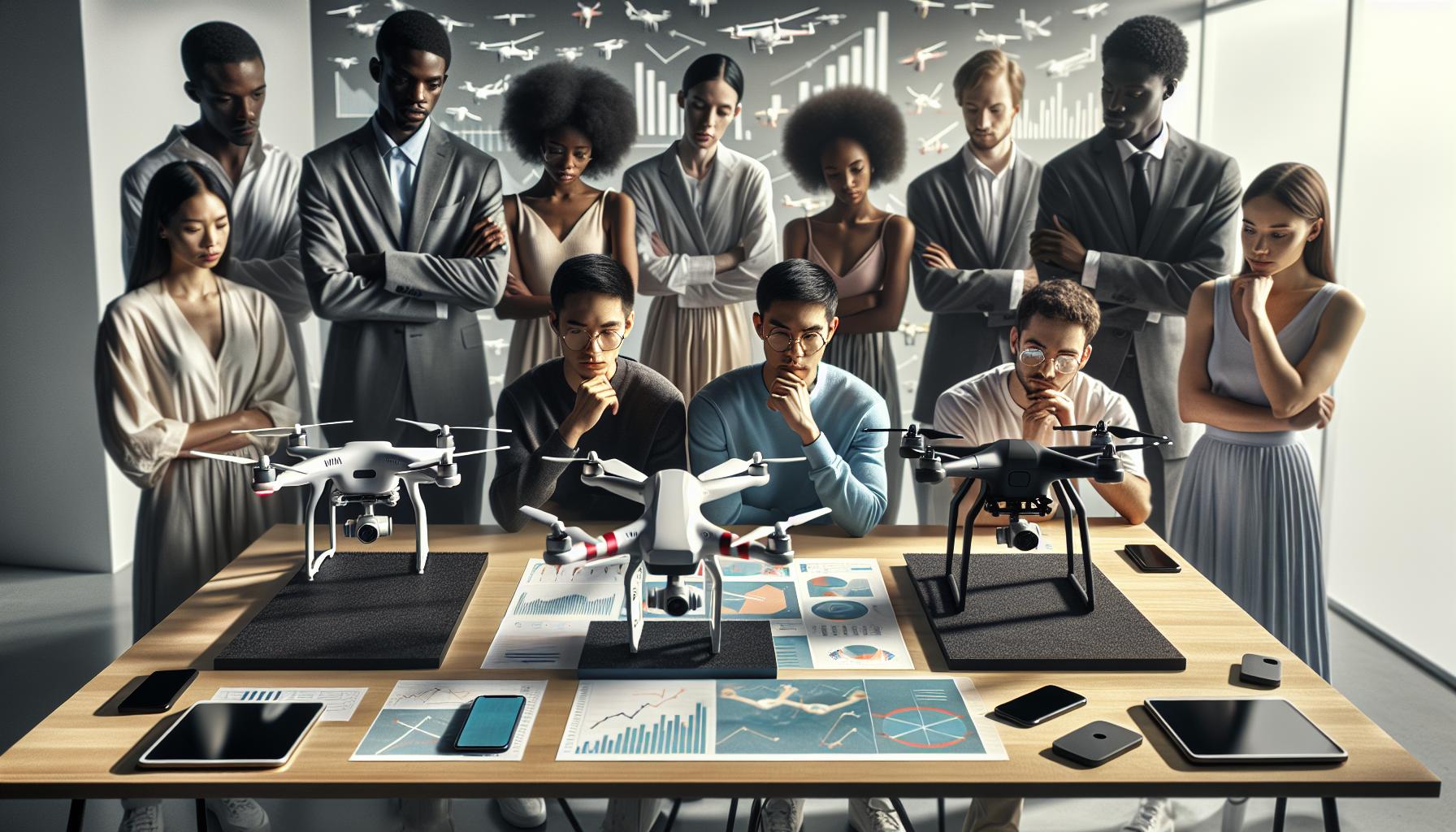 Comparative Analysis: DJI Drones vs. Competitors