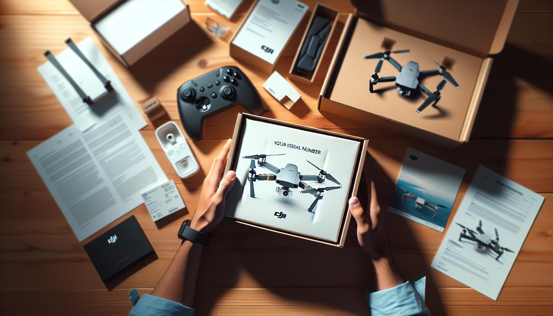 How to Retrieve Your DJI Drone Serial Number from the Packaging