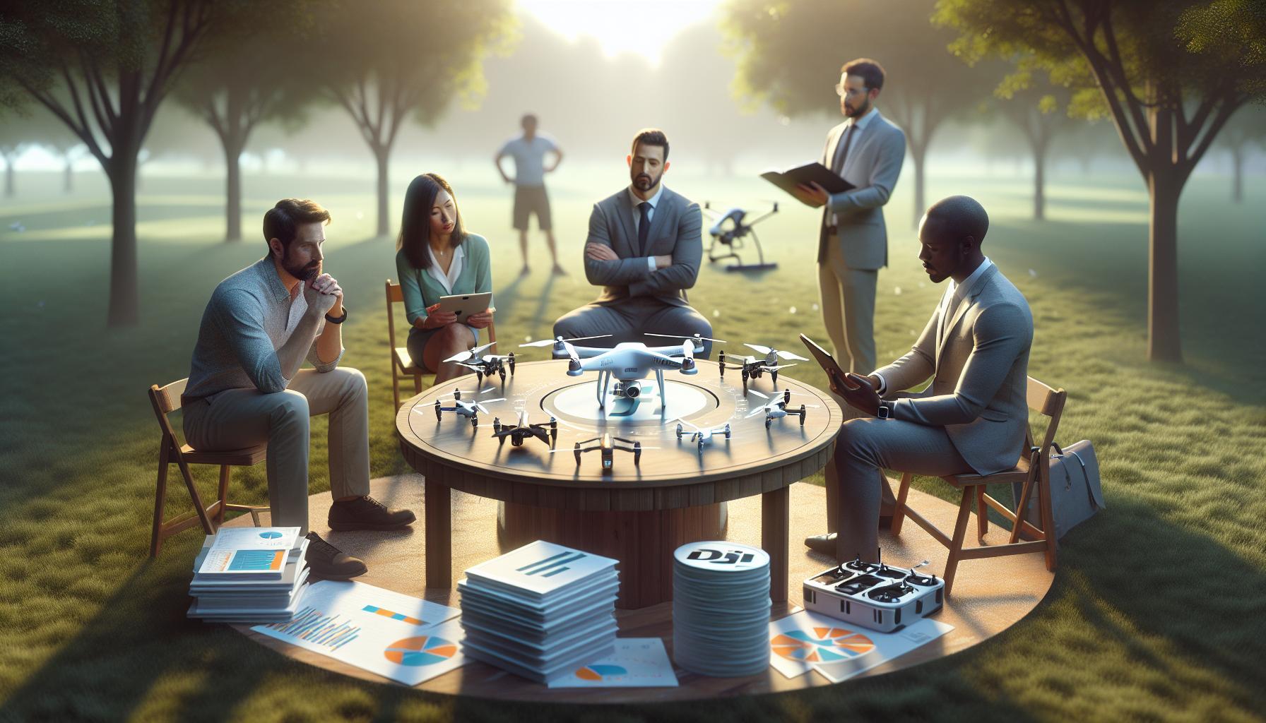 Current DJI Drone Market Share in the US