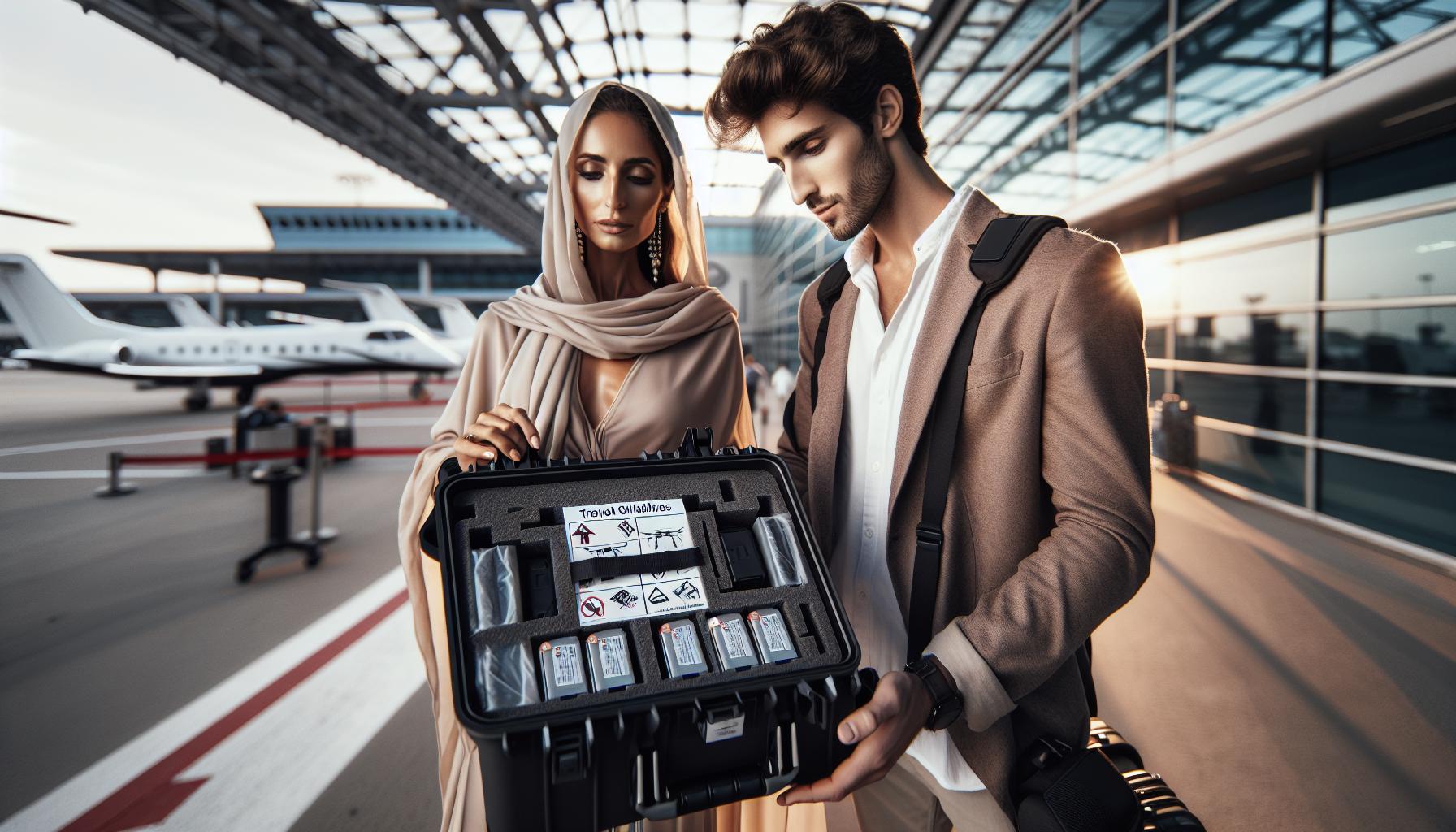 Safety Precautions When Traveling with Drone Batteries