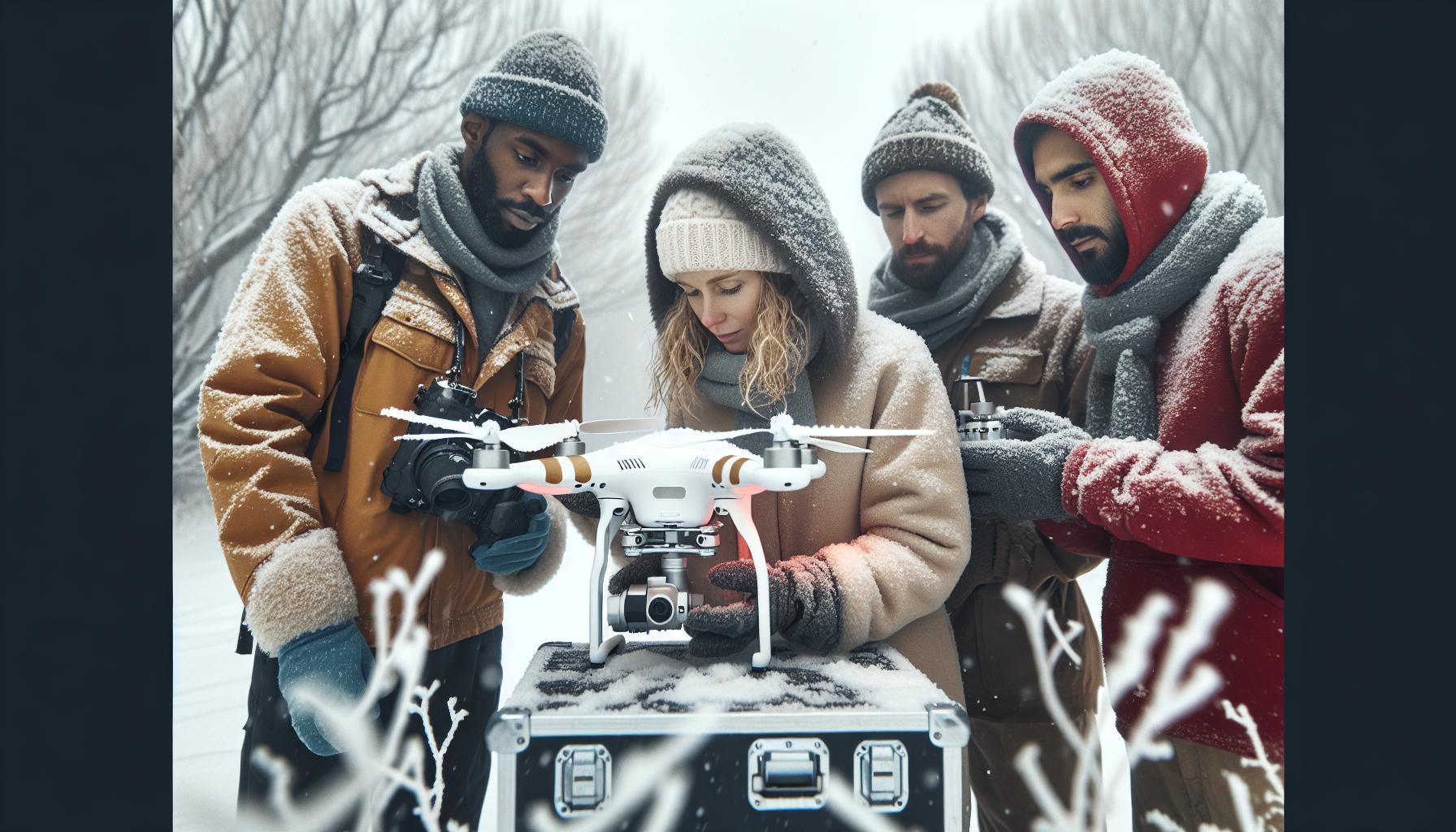 Understanding the Impact of Snow on Drone Performance