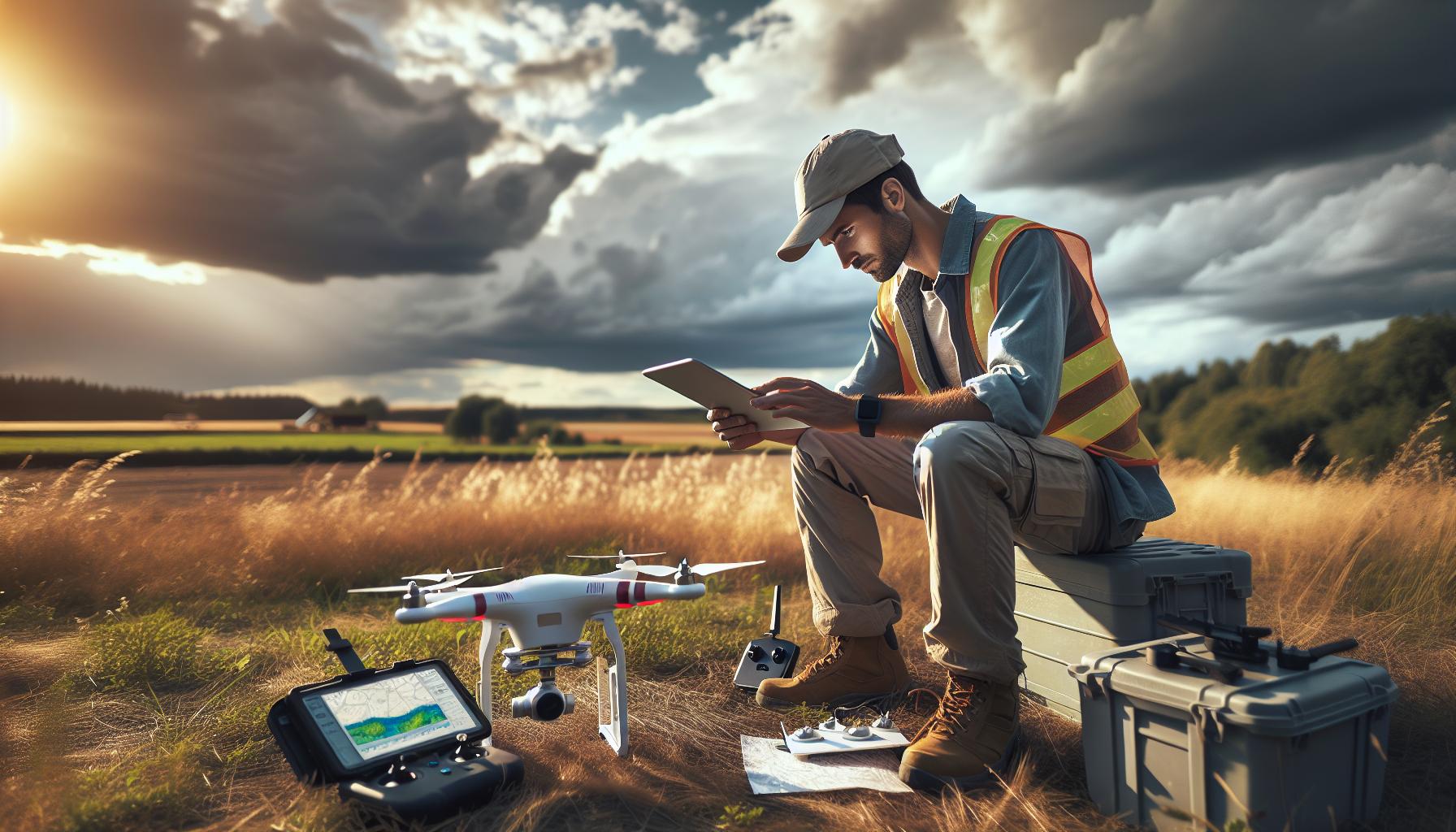 Assessing Weather Conditions for Safe Drone Flights