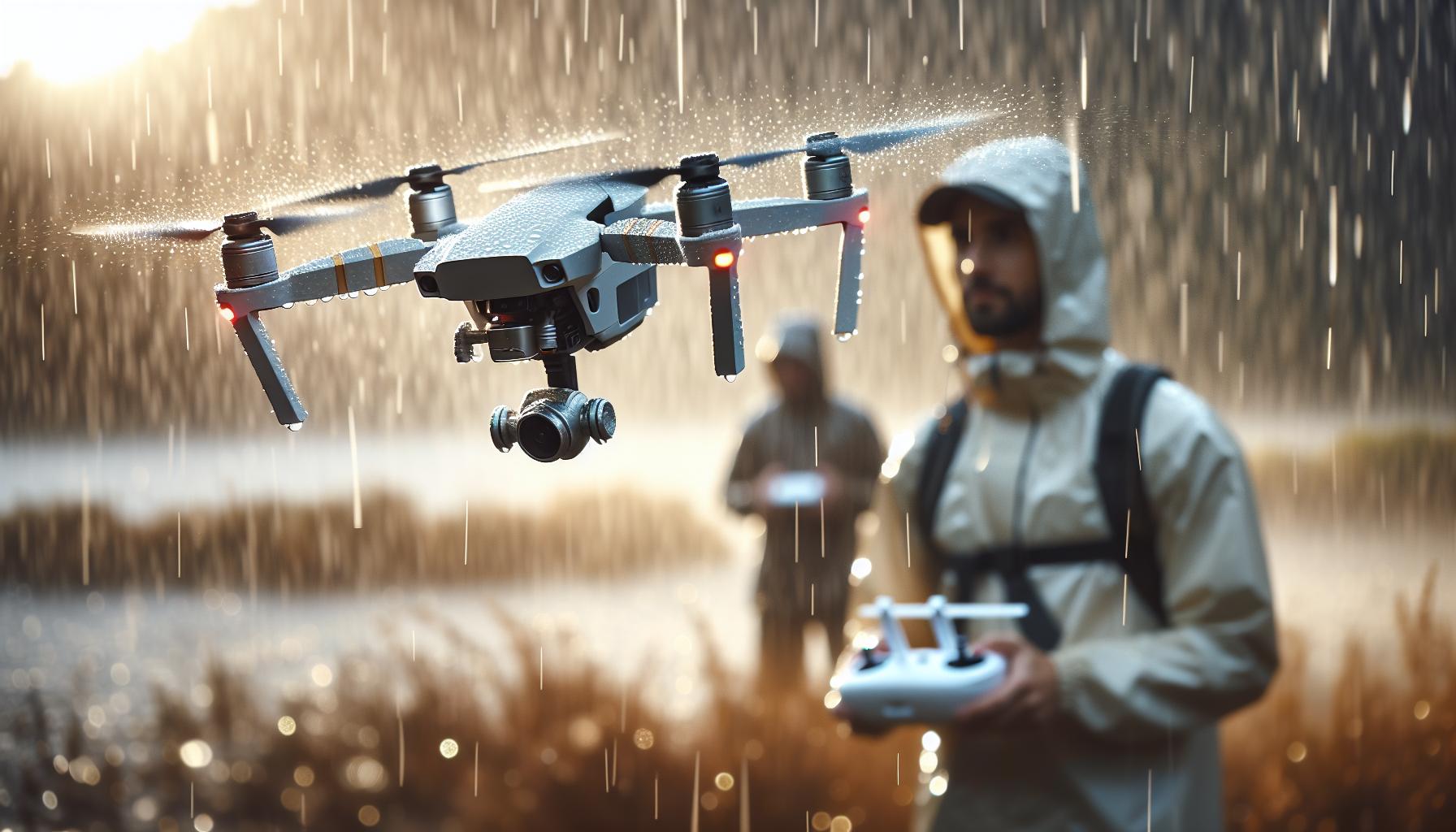 Is Light Rain Safe for DJI Drones?