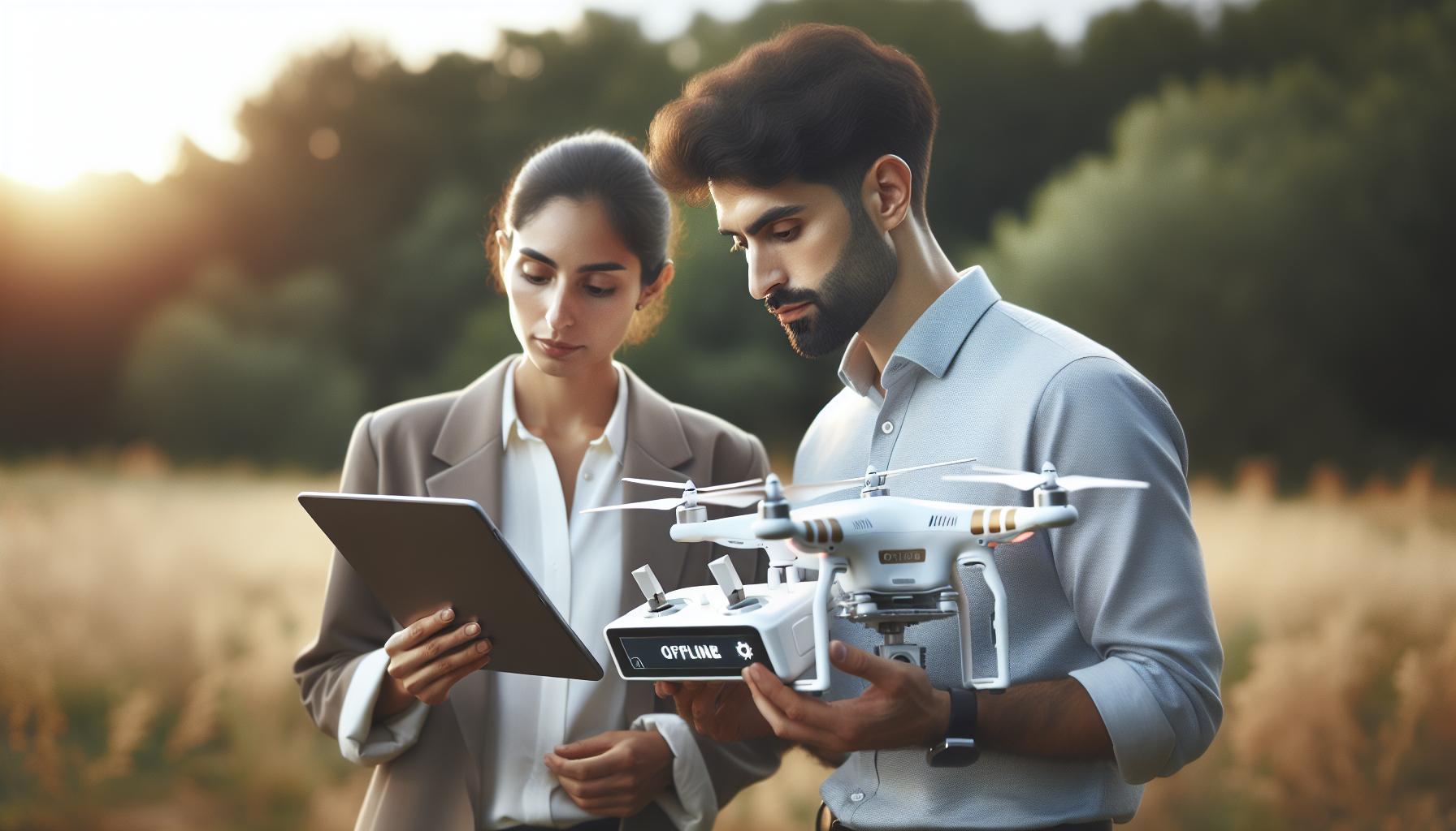 Understanding Offline Drone Functionality